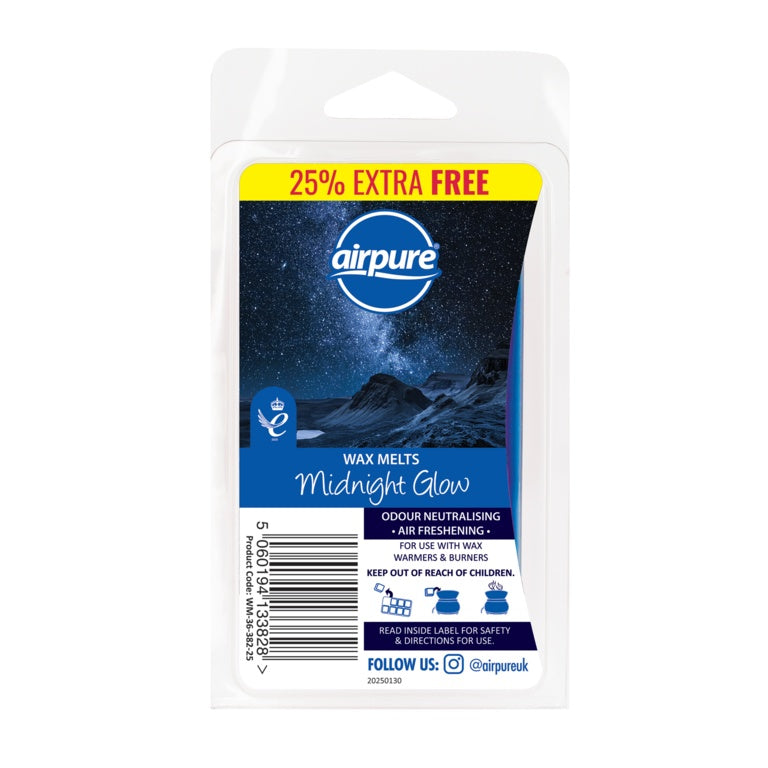 Airpure Wax Melts 25% Extra Free Assorted