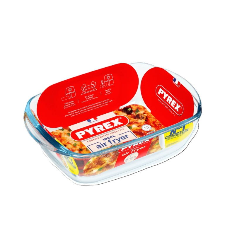 Pyrex Air Fryer Rectangular Glass Dish 2L