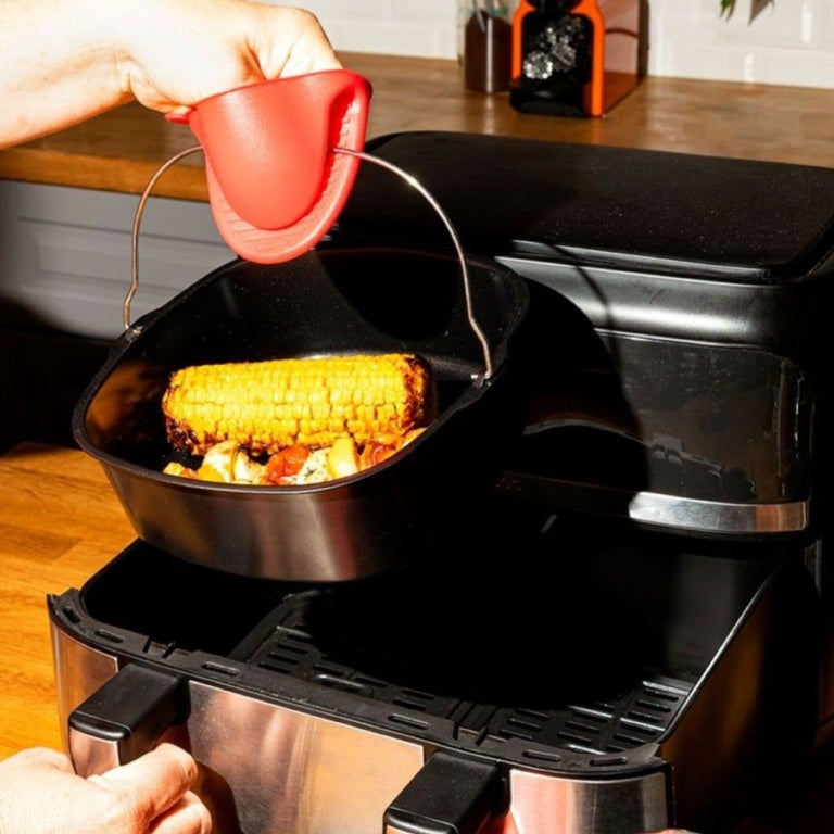 Pyrex Air Fyer Metal Square Roaster 22 x 21 x 7.5cm
