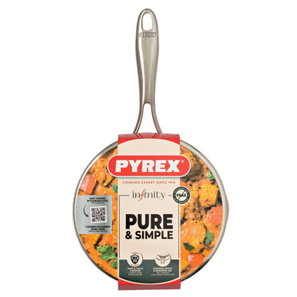 Pyrex Infinity Stainless Steel Saucepan 20cm