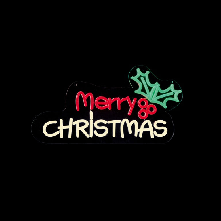 Premier Lit Merry Christmas Neon Sign 45cm