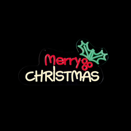 Premier Lit Merry Christmas Neon Sign 45cm