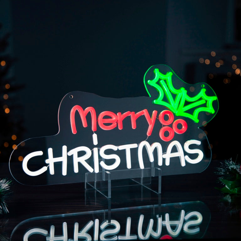 Premier Lit Merry Christmas Neon Sign 45cm