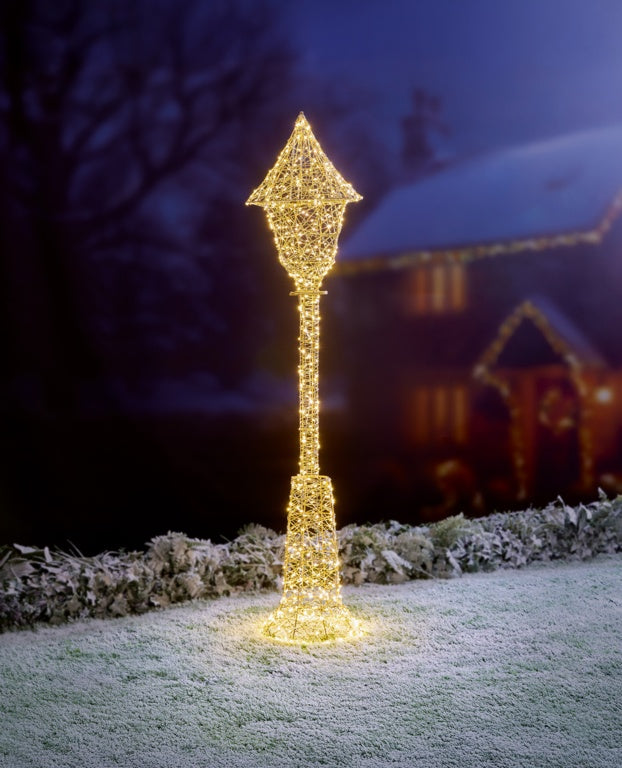 Premier Lit Golden Elegance Twist Lamp Post 90cm
