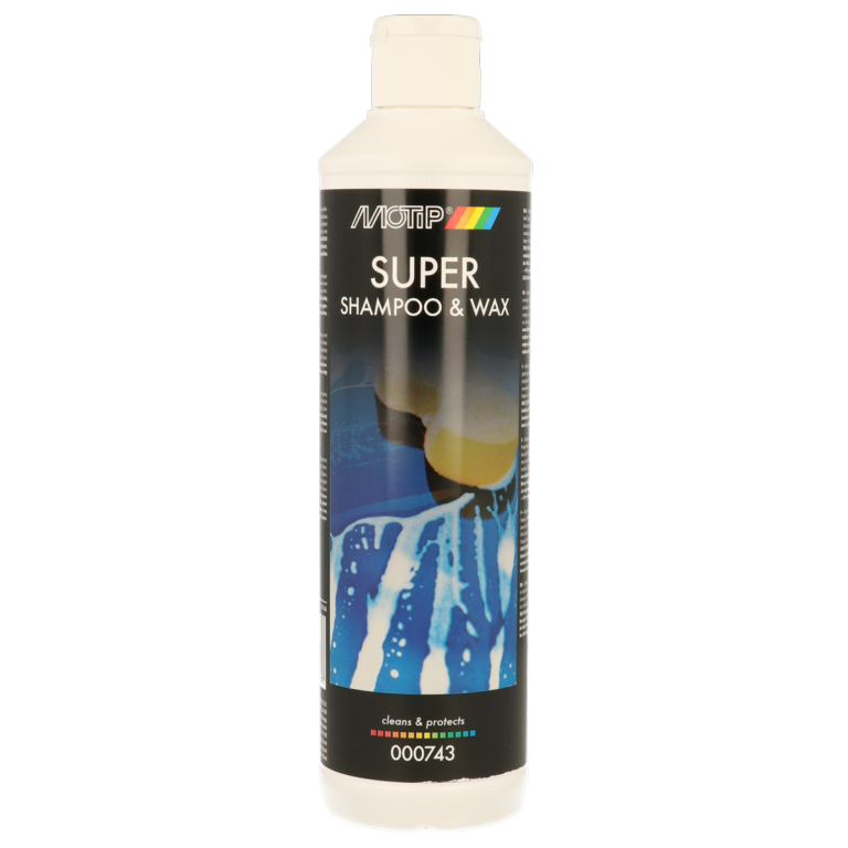 Motip Super Shampoo & Wax 500ml