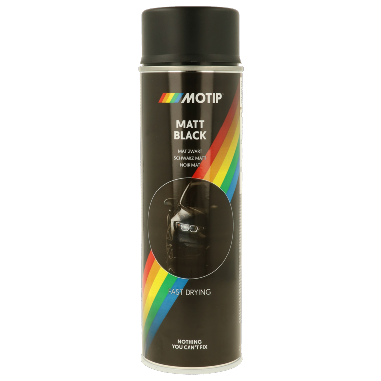 Motip Black Matt 500ml