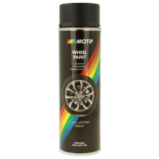 Motip Wheel Paint Black Matt 500ml