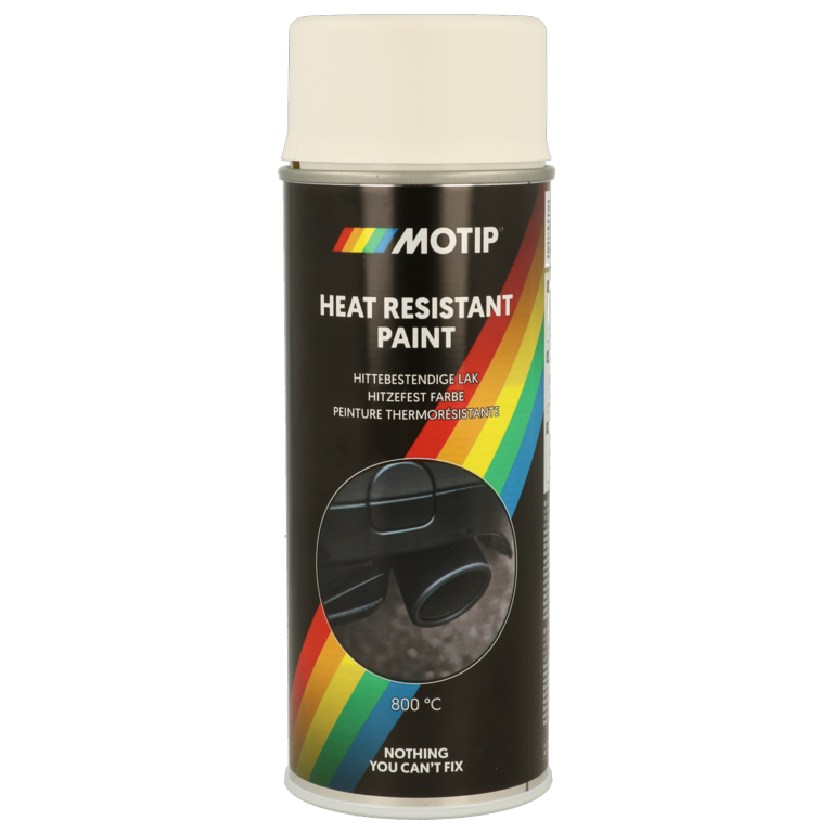 Motip Heat Resistant Paint 400ml White