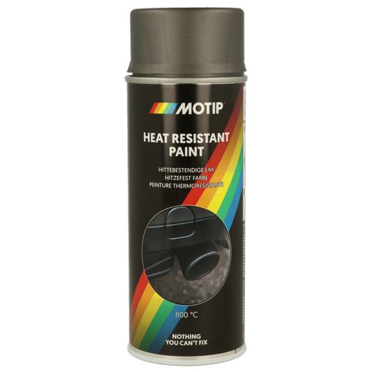 Motip Heat Resistant Paint 400ml Anthracite