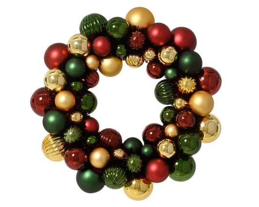 Kaemingk Wreath Polystyrene Multi Coloured 38cm
