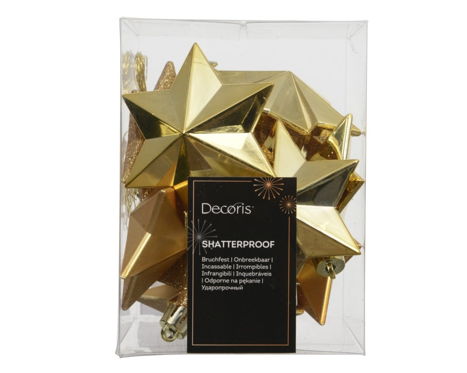 Kaemingk Star Bauble Gold 30cm