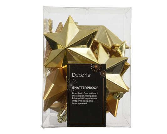 Kaemingk Star Bauble Gold 30cm
