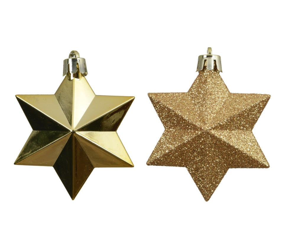 Kaemingk Star Bauble Gold 30cm