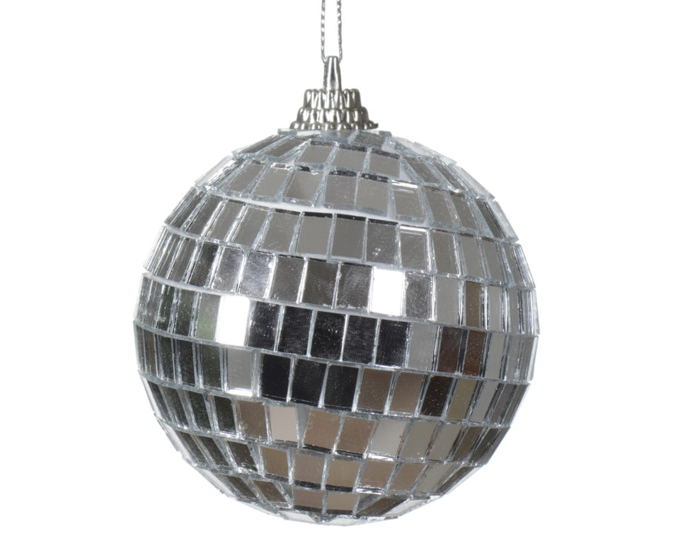 Kaemingk Foam Bauble Silver 6cm