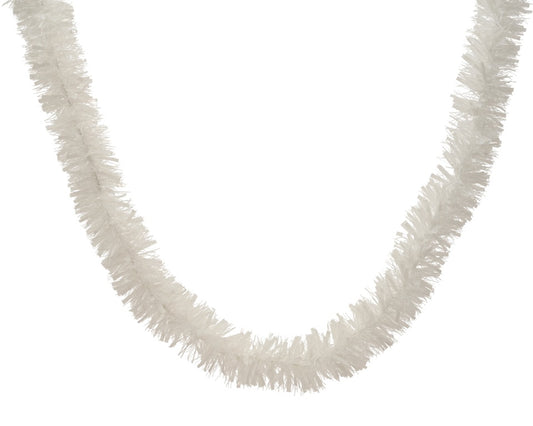 Kaemingk Tinsel Garland Winter White 270cm