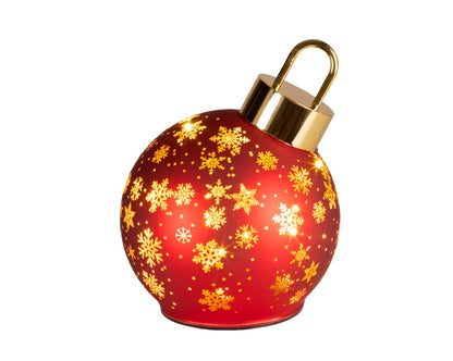 Kaemingk Micro LED Red Bauble 15 LED