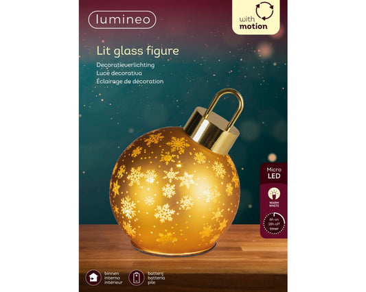 Kaemingk 15l LED Micro Bauble Gold/Warm White