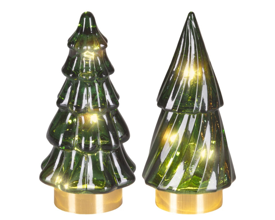 Kaemingk Micro LED Tree 4 LEDs Green/Warm White