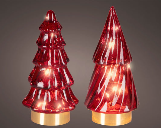 Kaemingk Micro LED Tree 4 LEDs Red/Warm White
