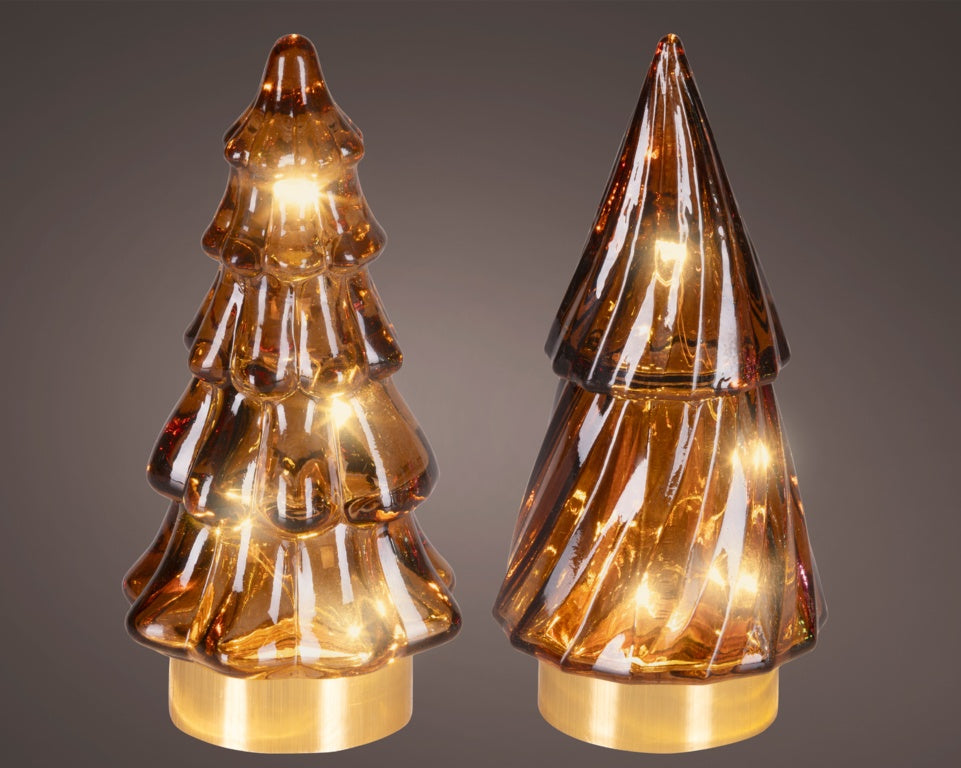 Kaemingk Micro LED Tree 4 LEDs Brown/Warm White