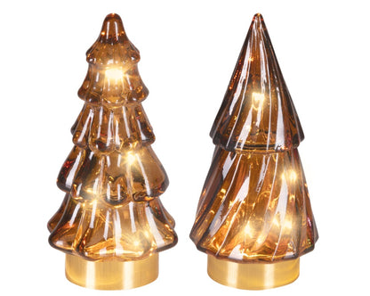 Kaemingk Micro LED Tree 4 LEDs Brown/Warm White
