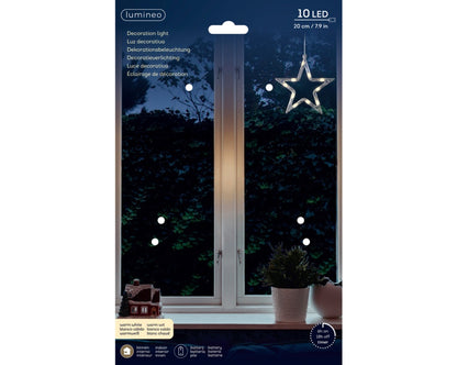 Kaemingk Micro LED Window Light 10 LEDs Transparent/Warm White