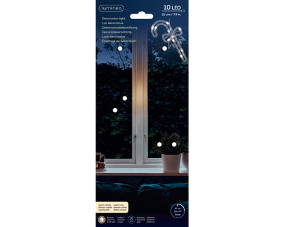 Kaemingk Micro LED Window Light 10 LEDs Transparent/Warm White