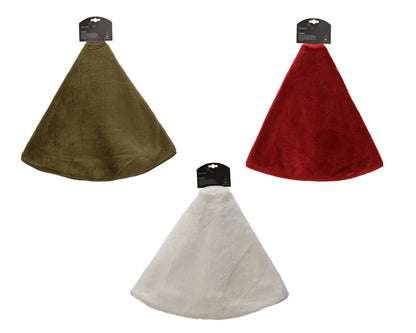 Kaemingk Tree Skirt Polyester Assorted 50cm