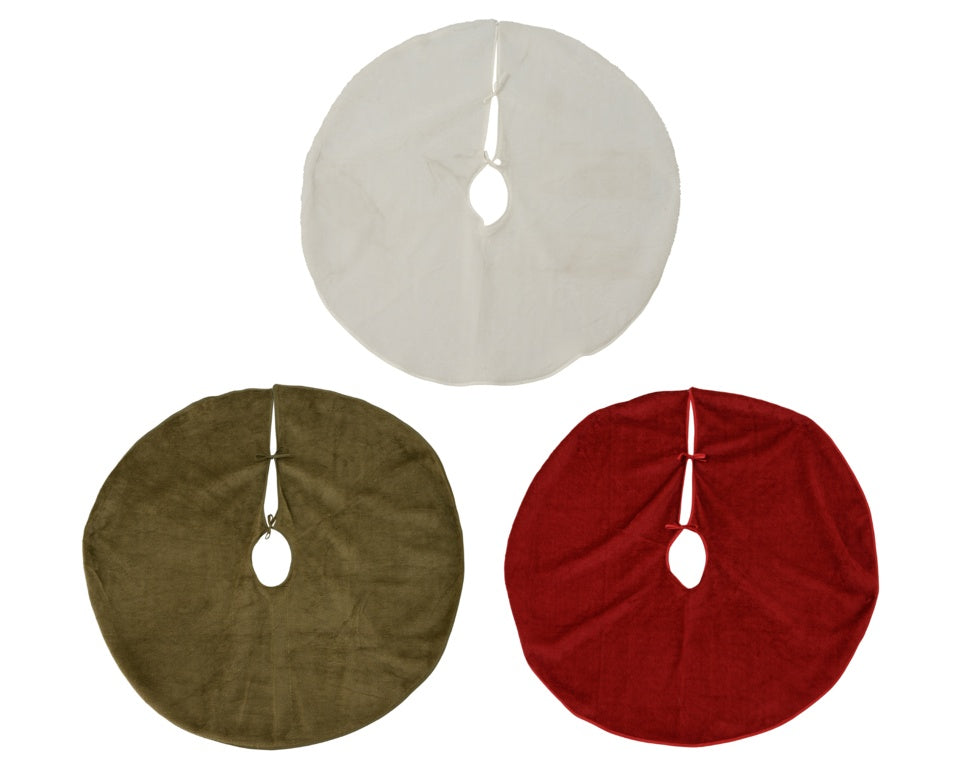 Kaemingk Tree Skirt Polyester Assorted 50cm