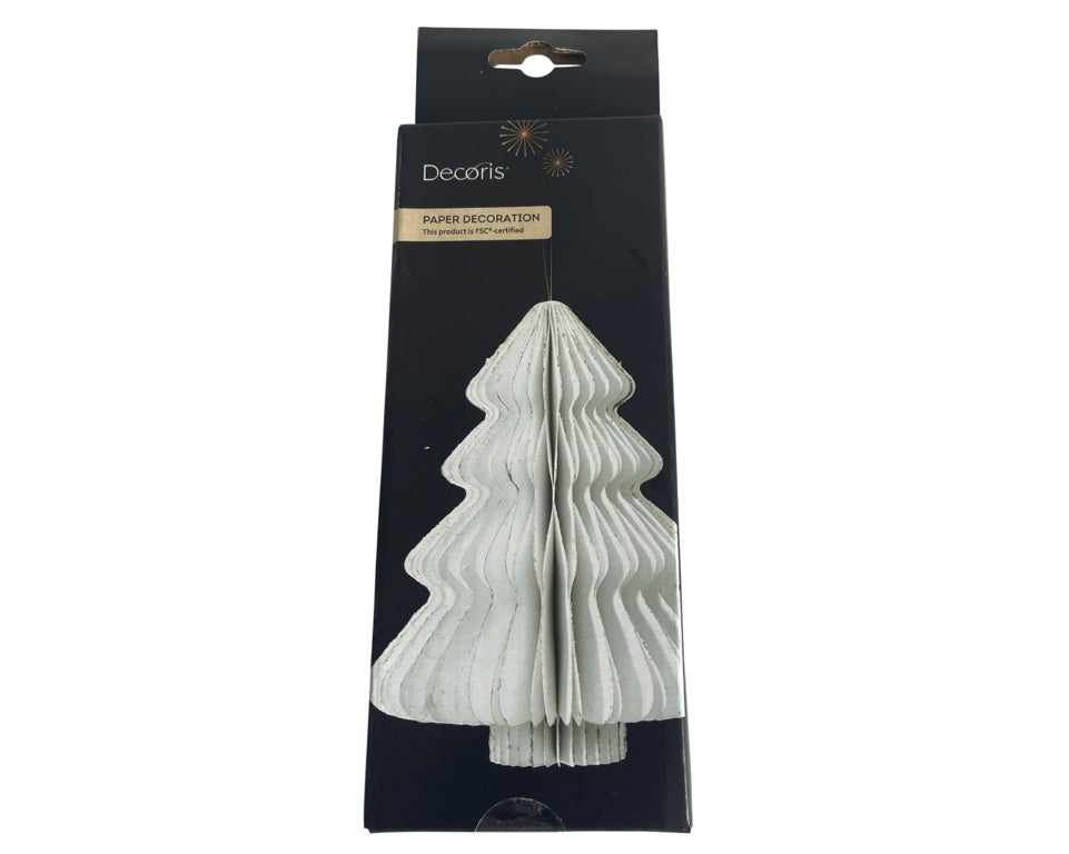 Kaemingk Paper Tree White H20cm