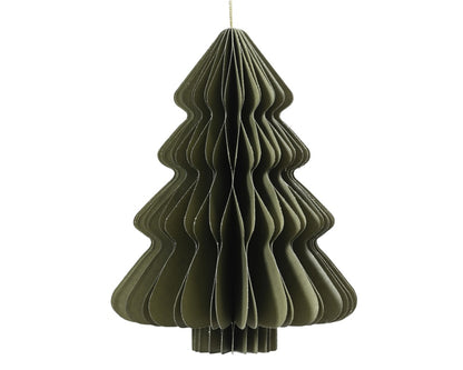 Kaemingk Paper Tree Green H20cm