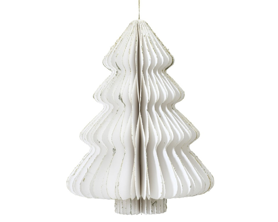 Kaemingk Paper Tree White H40cm