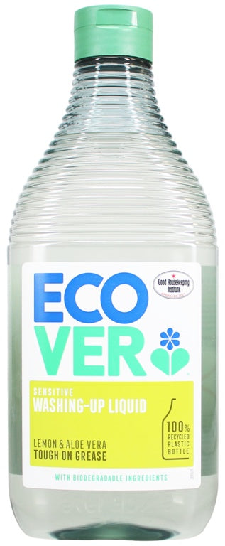 Ecover Washing Up Liquid 450ml Lemon & Aloe Vera