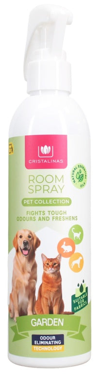 Cristalinas Pet Room Spray 250ml Garden