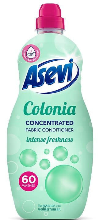 Asevi Fabric Softener 60 Wash Colonia 1380ml