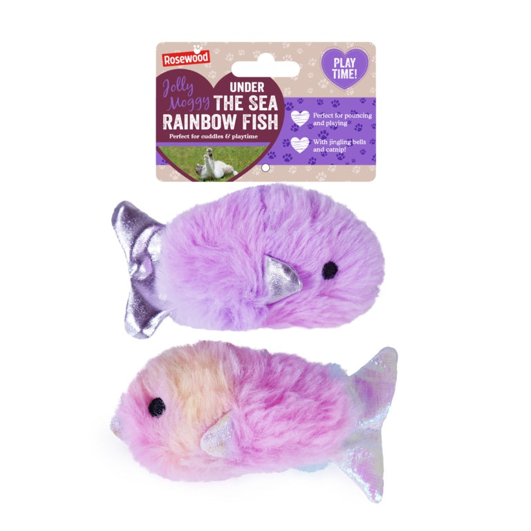 ROSEWOOD Under The Sea Twin Rainbow Fish Toy