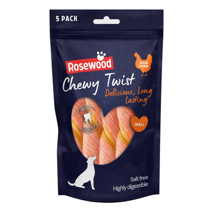 ROSEWOOD Chewy Twist 5 Piece 115g