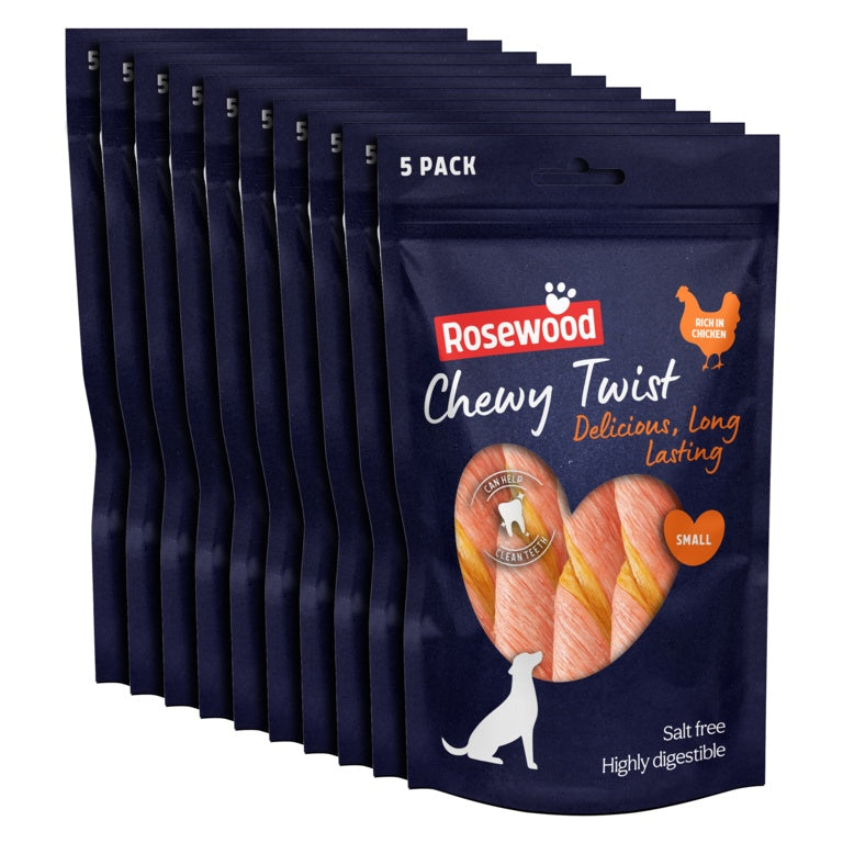 ROSEWOOD Chewy Twist 5 Piece 115g