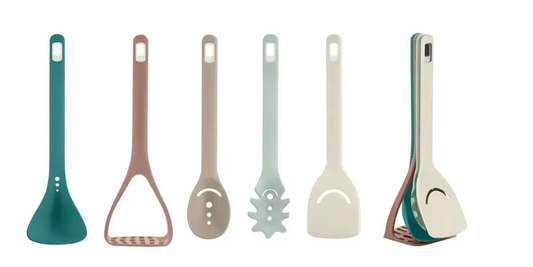 Blue Casa Kitchen Utensil Set 5 Piece