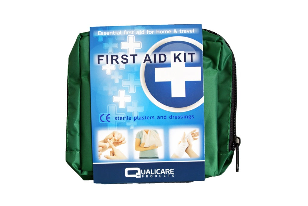 Qualicare Home Travel First Aid Kit Pouch