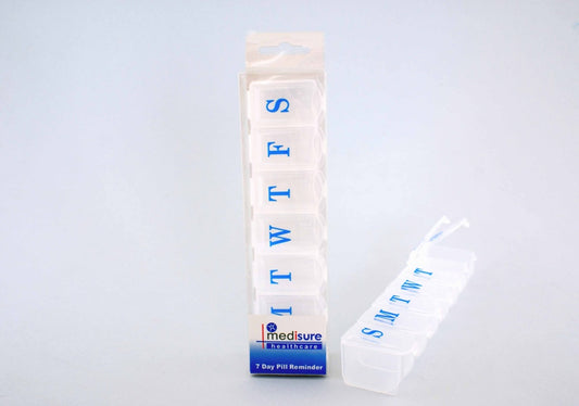 Medisure Pill Organiser 7 Compartment