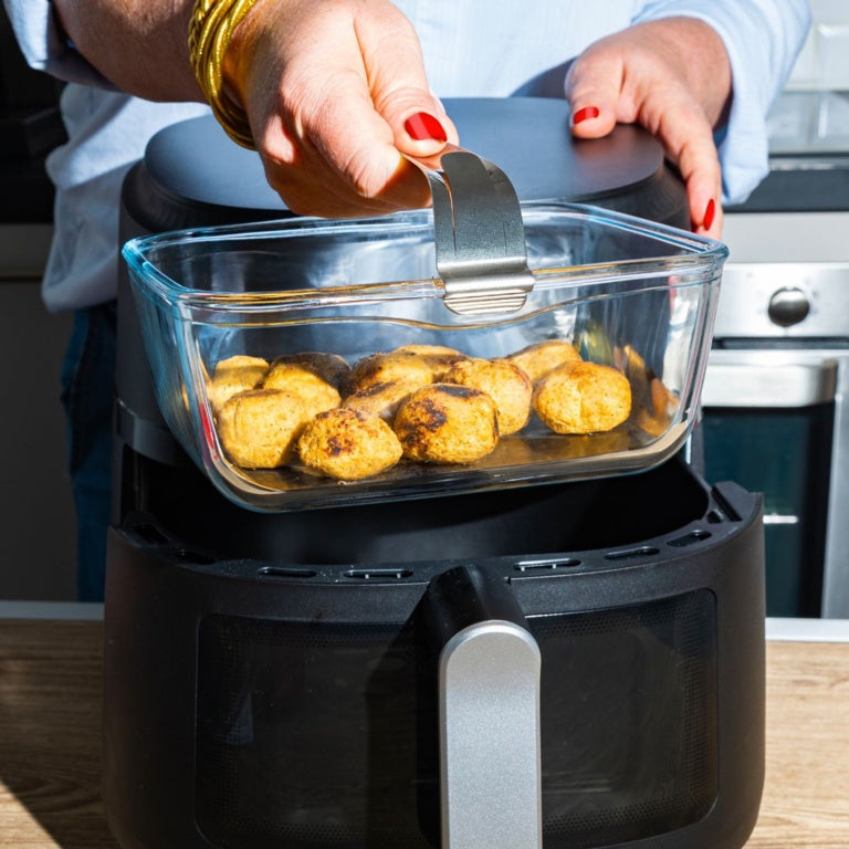 Pyrex Air Fryer Square Glass Dish Single