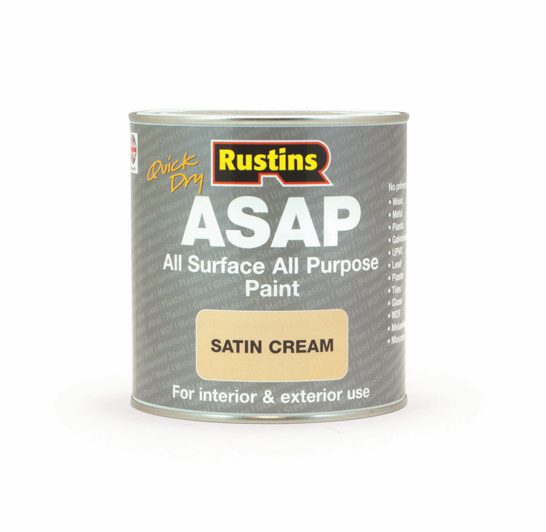Rustins ASAP Paint 1L Cream
