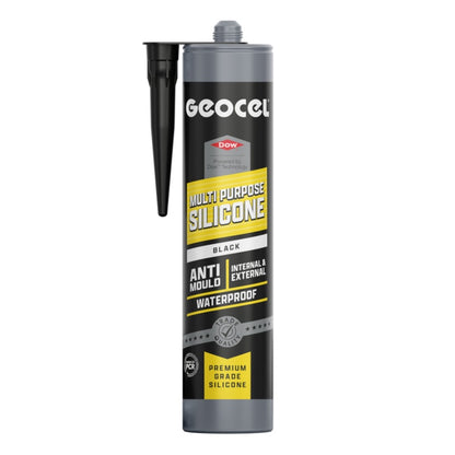 Geocel Multi Purpose Silicone 290ml Black