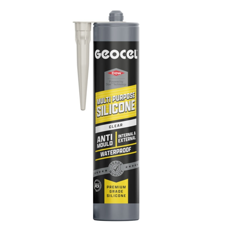 Geocel Multi Purpose Silicone 290ml Clear