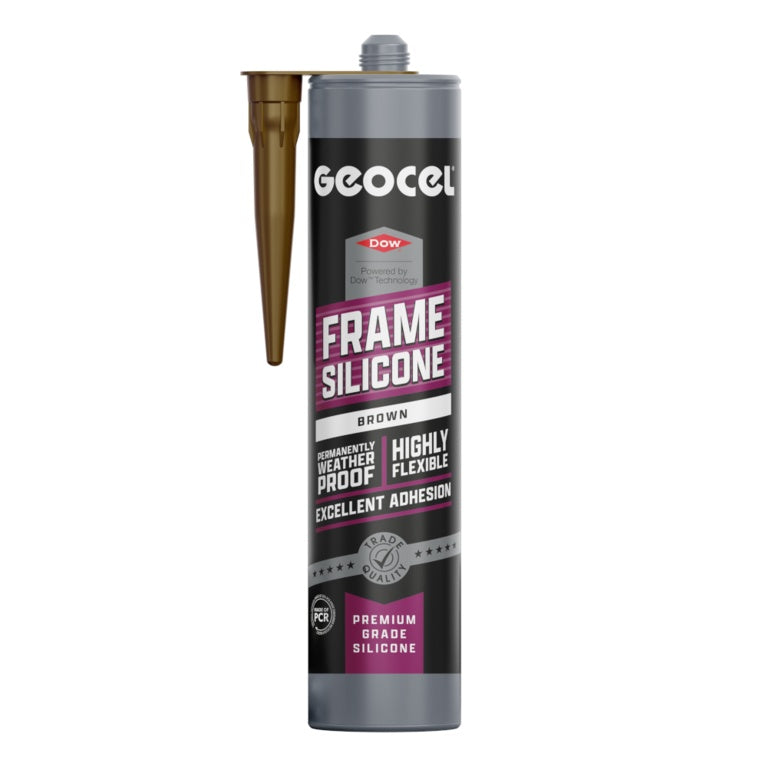Geocel Frame Silicone 300ml Brown
