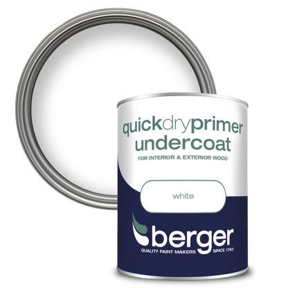Berger Quick Dry Primer 1.25L White