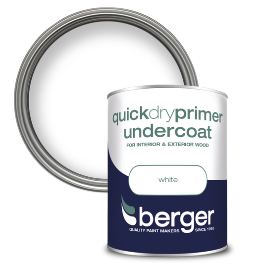 Berger Quick Dry Primer 1.25L White