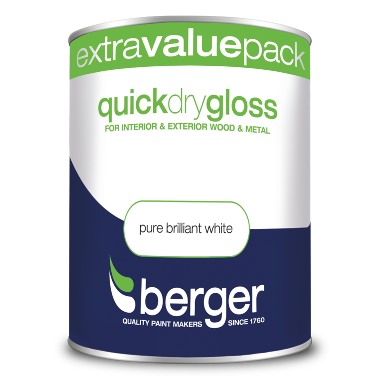 Berger Quick Dry Gloss 1.25L White