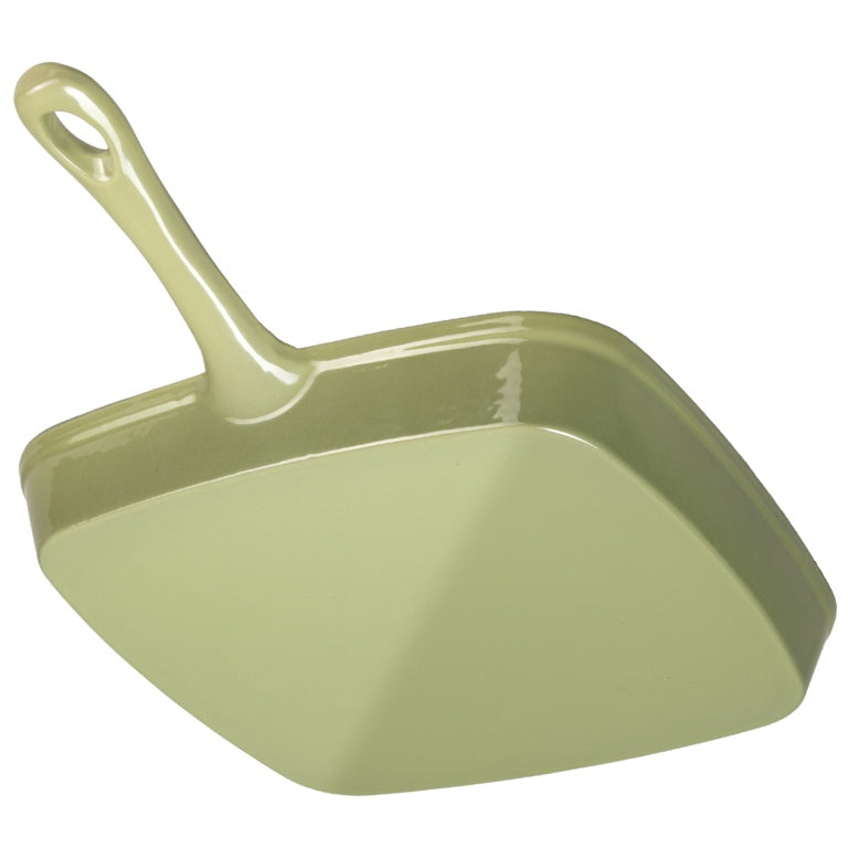 John & Lisa Cast Iron Sage Green Grill Pan 23cm